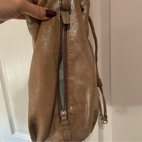 Coach Metallic Gold Hobo Bag - Picture 5 of 10